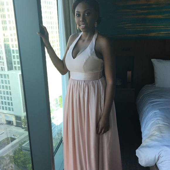 Vera Wang white bridesmaid dress in Blush - Picture 8 of 8